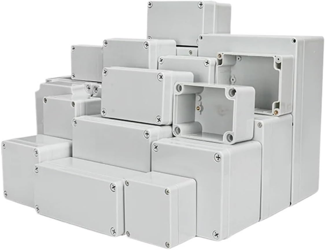 ジャンクションボックス ABSプラスチックジャンクションボックスAG屋外防雨ボックス屋外電源ハウジングボックスシールボタンボックス(