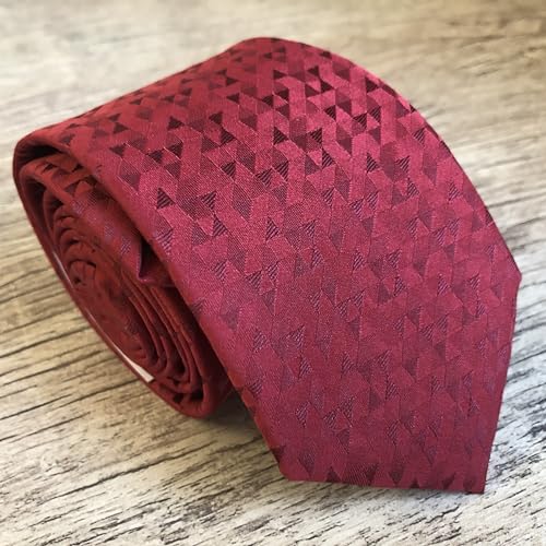 Gravata Marsala Fatto A Mano Microseda Mosaico Degradê