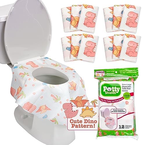 Moon - Disposable Toilet Seat Cover - Dino (66 X 63 Cm) main image 1