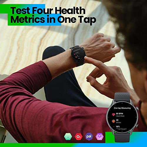 Amazfit em 14th gtr 3 preto gtr3 GTR-3 smartwatch 1.39 