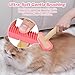 CLLGrocery Bunny Brush, Soft Silicone Small Animal Brush, Short Hair Dog Brush - Removes Loose Fur, Detangles & Massages for Rabbits, Chinchillas, Kittens & Puppies During Shedding Season or Bath Time