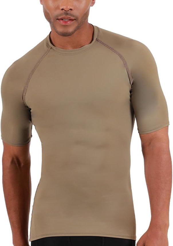 Insta Slim Compression Short Raglan Sleeve Crew Neck 2MAT019