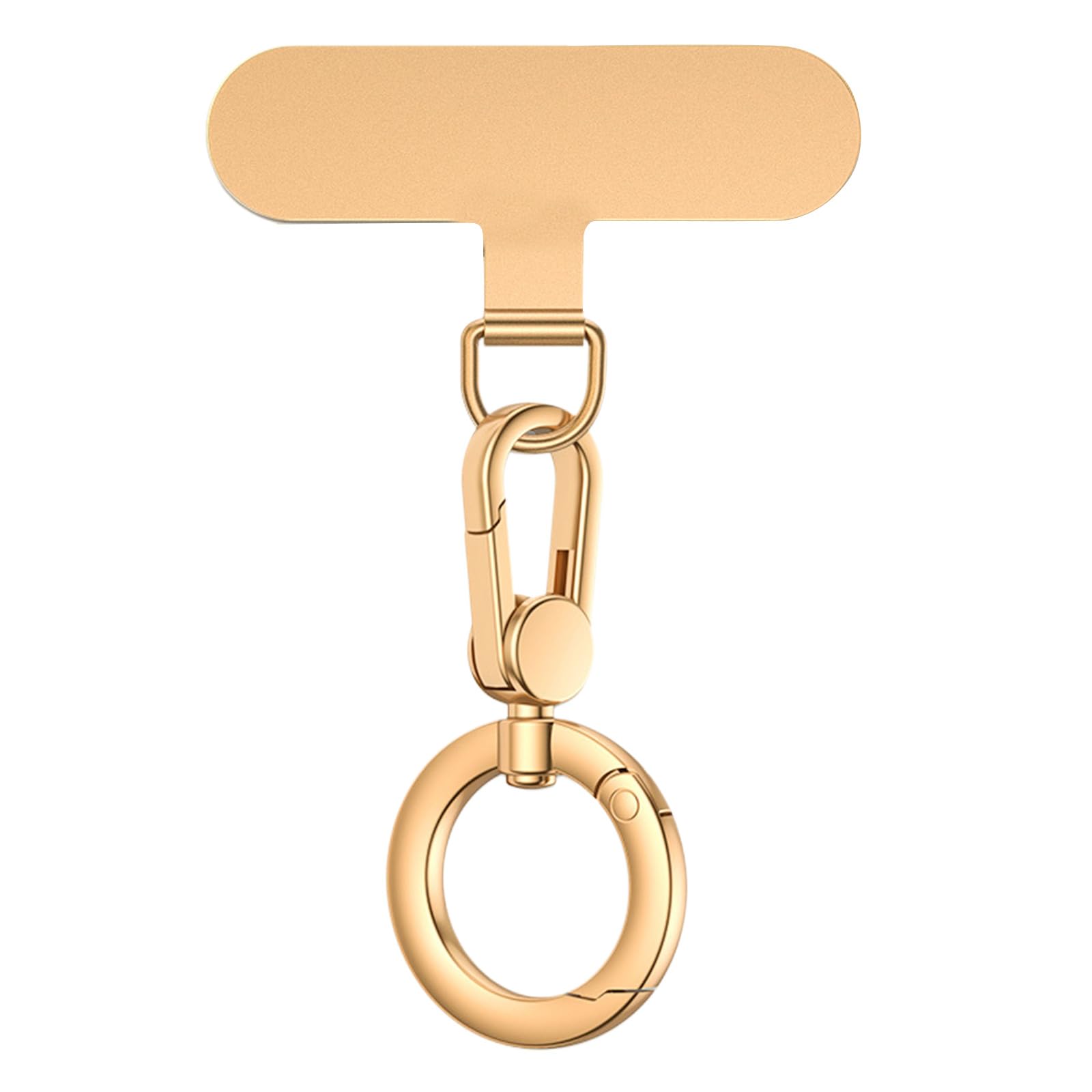 XuQiZZpp Multipurpose Detachable Rotating Phone Strap With Resistant Stainless Steel Anti Twist Clip