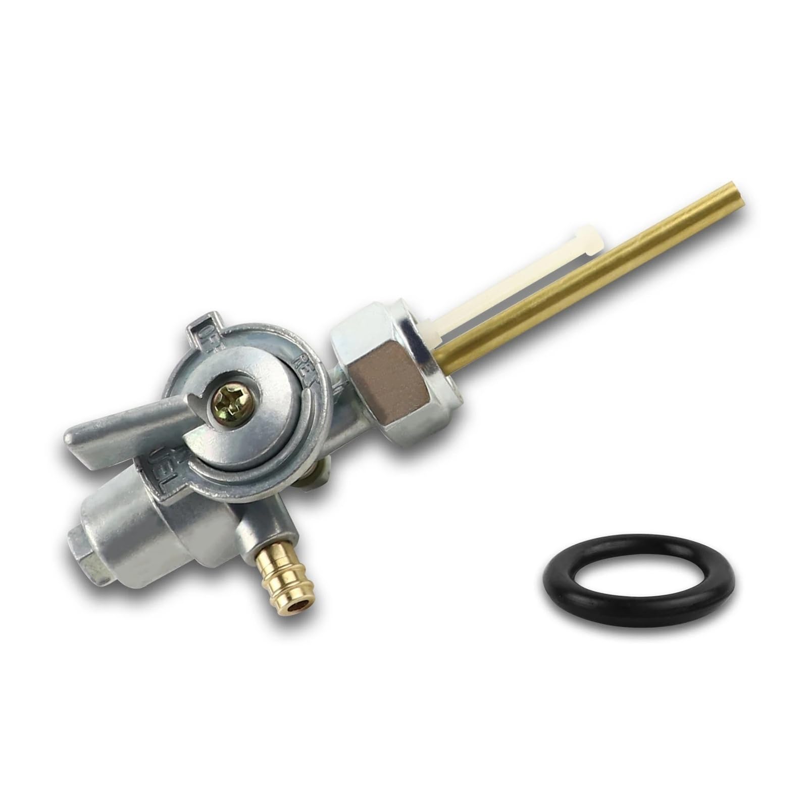 NBCNZCTSAS M14 Fuel Tank Switch Gas Valve Oil Tank Switch Petcock Tap Fit For Yamaha JT1 JT1L YG1 YG1K RX50 RD60 YZ80 DT80 GT80 DT100 Motorcycl