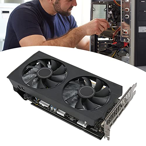 Lazmin112 Computer-Grafikkarte, 8 GB GDDR6 256 BIT 1845 MHz 16000 MHz Grafikkarte, 3D API PCIe 4.0 X16 Gaming-Grafikkarte, mit Zwei Lüftern – Bild 7