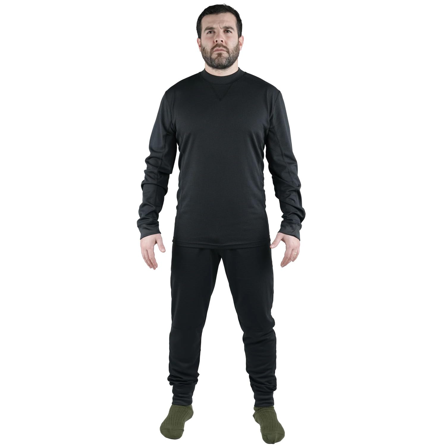 fratelliditalia.org Completo set intimo uomo Elasticizzato Rifrangente Traspirante Antivento mutanda maglia