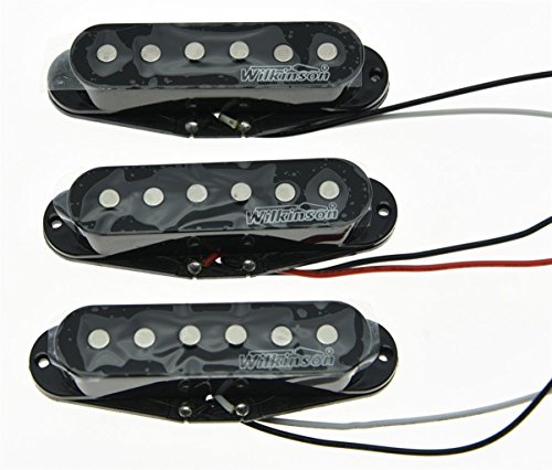 Wilkinson Lic Black St Strat Vintage Voice Single Coil Pickups #TOP4