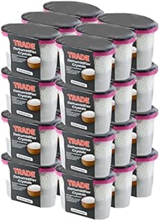 Trade Fast Acting Natural Crystals Dehumidifiers For Home- Multi-Purpose Moisture Absorber, Damp Absorber - Helps Prevent Damp Mildew Mould Condensation- (Pack of 6)