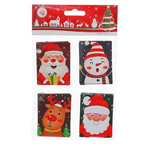 Lot de 8 cartes et enveloppes vierges pour décoration de sapin de Noël, cartes de vœux de Noël, enveloppes, mini cartes de Noël vierges, cartes de vœux pour arbre de Noël (camouflage, taille unique) Cover