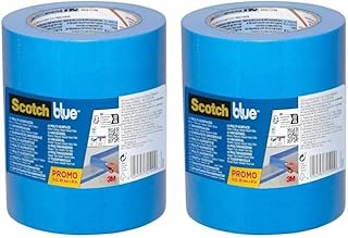 ScotchBlue Premium Malerabdeckband Multi-Surface, 48 mm x 41 m - Scotch Klebeband für Malerarbeiten und Dekoration zum Streichen, Lackieren, Renovieren - Abklebeband/Kreppband, 3 Stück - 70% PEFC