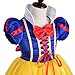 Dressy Daisy Toddler Little Girls' Princess Costume Fancy Dresses Up Halloween Party With Red Ribbon Size 4T