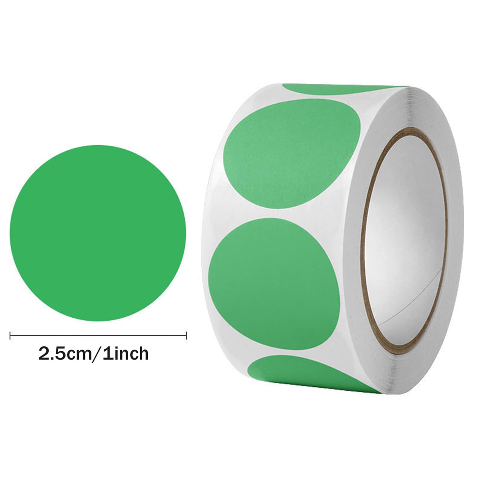 Adesivi rotondi da 25 mm per codifica a colori