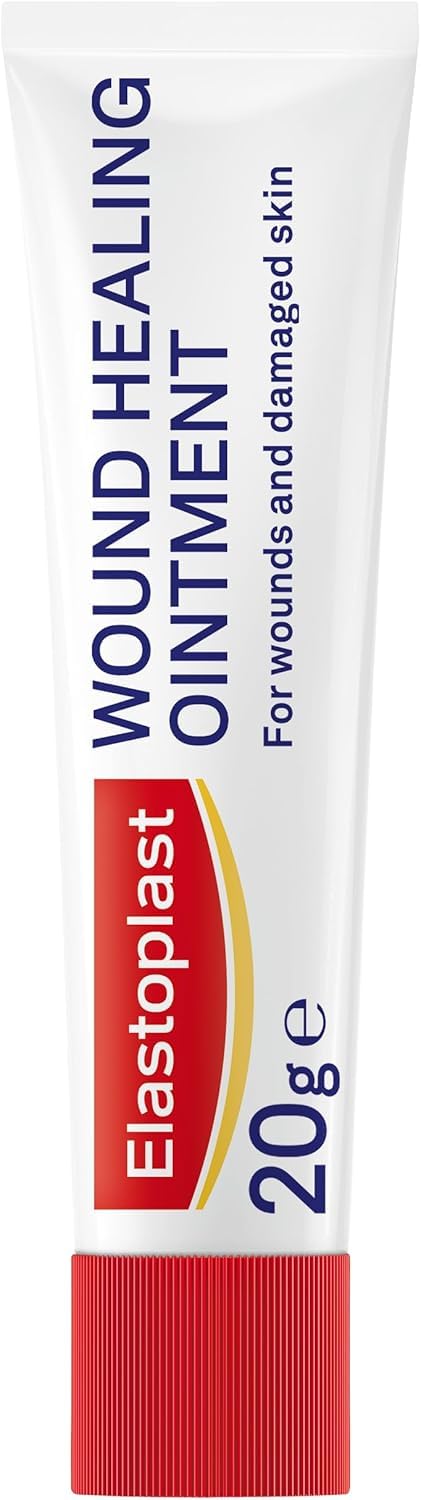 Elastoplast Wound Healing Ointment (20g), Skin-Friendly Wound Cream Supports the Healing of Wounds and Damaged Skin and Reduces the Likelihood of Scarring