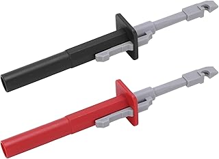 clipe de sonda de perfuração de fio, gancho de teste de punção 10a reparo de carro sem danos para testes de circuito de rotina para multímetro