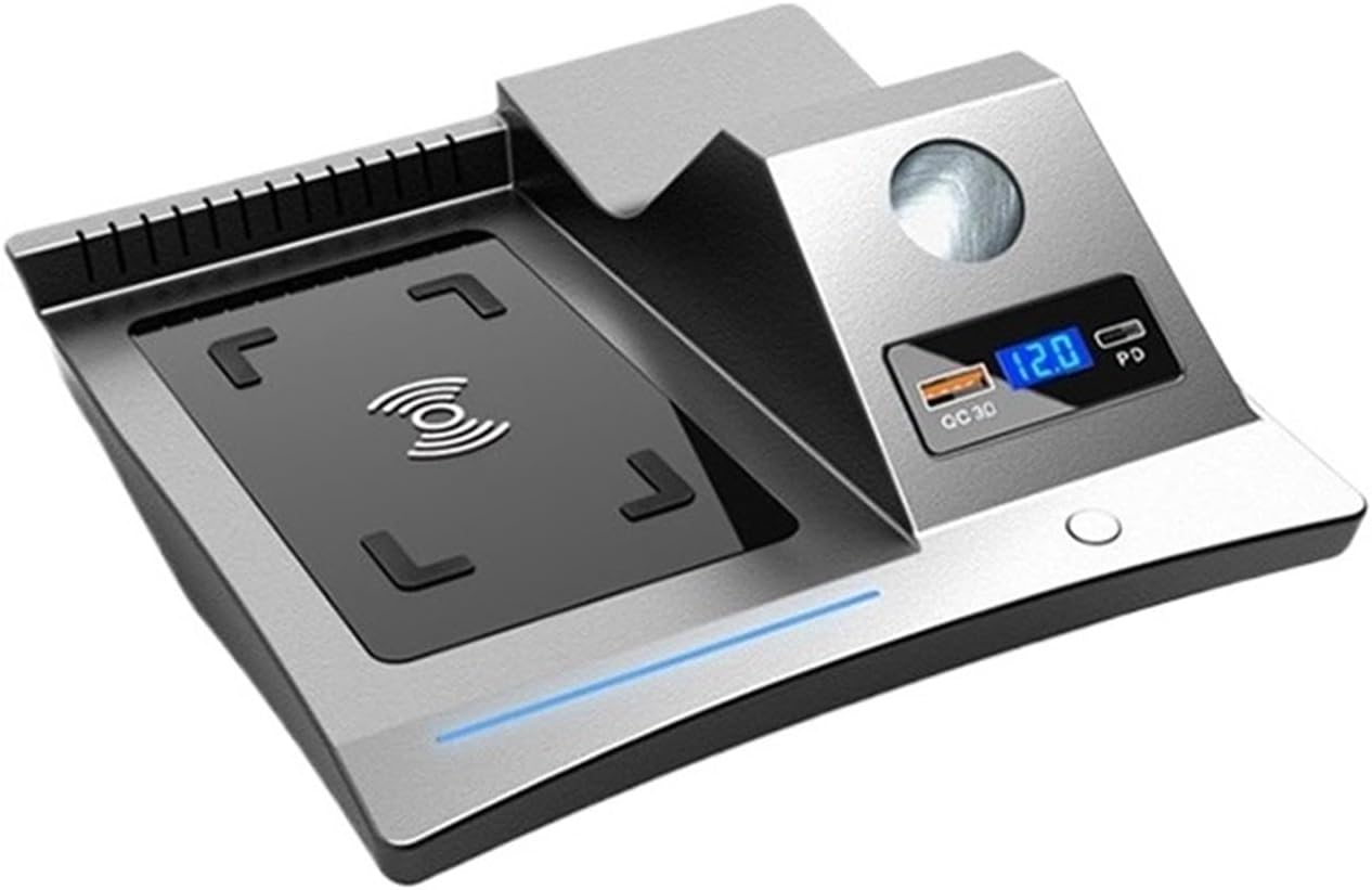 Blazer 2020 2021対応15W車載充電器 高速ワイヤレス充電プレート 携帯電話ワイヤレス充電器