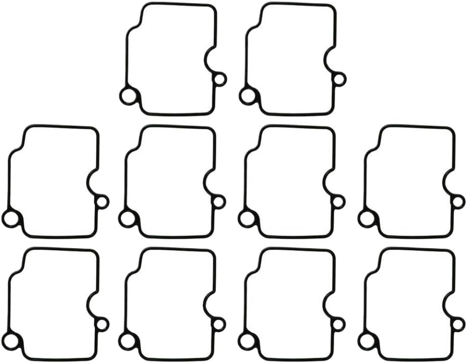 Pit Bike Float Bowl Rubber Seal Gasket Compatible With Carburetor VM22-3847(10 PCS)