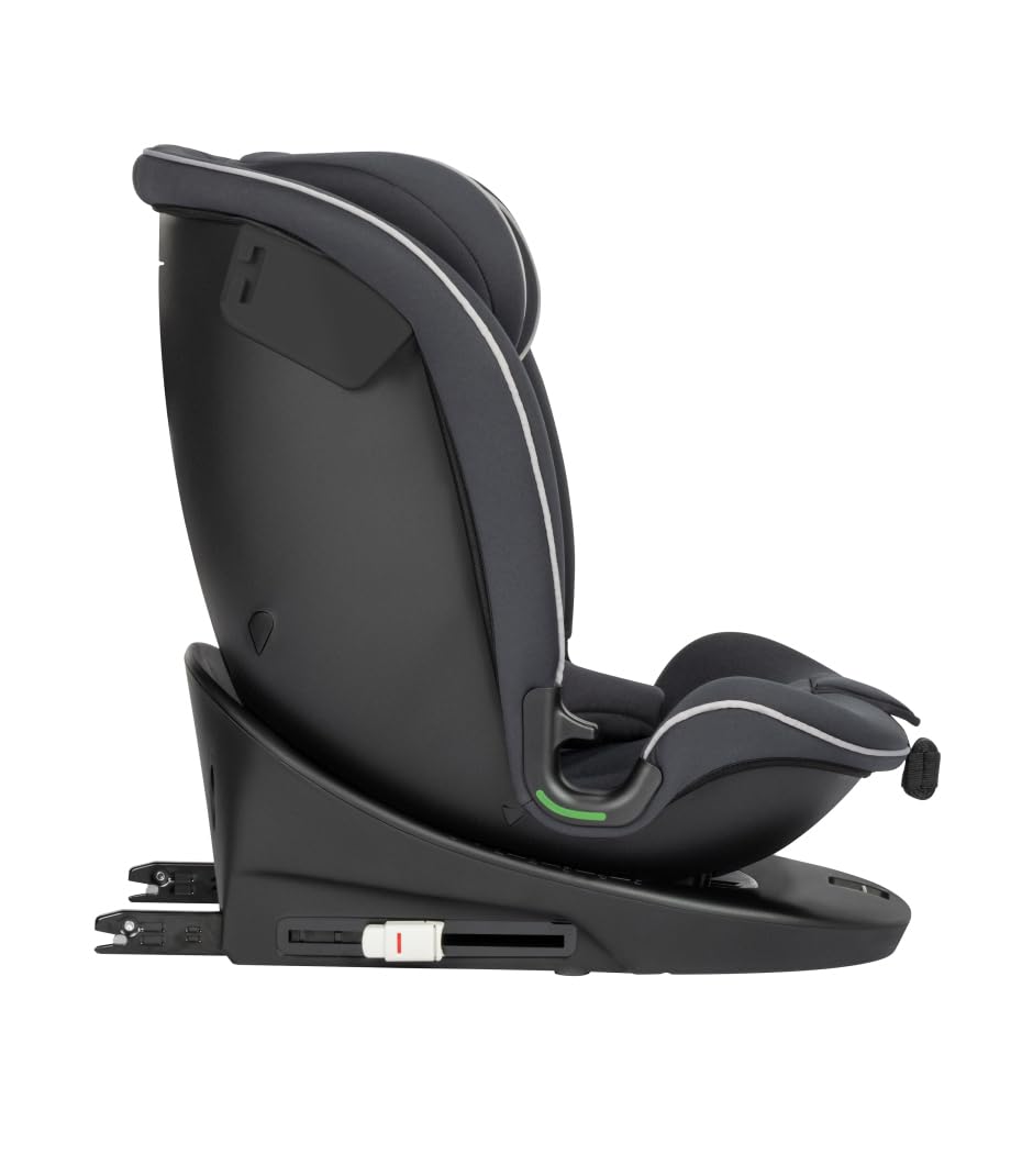 Safety 1st Saturn 360 i-Size, silla de coche giratoria 360°, 0–12 años (40–150 cm), ISOFIX, rotación FlexiSpin, 5 reclinaciones, 12 reposacabezas, Black