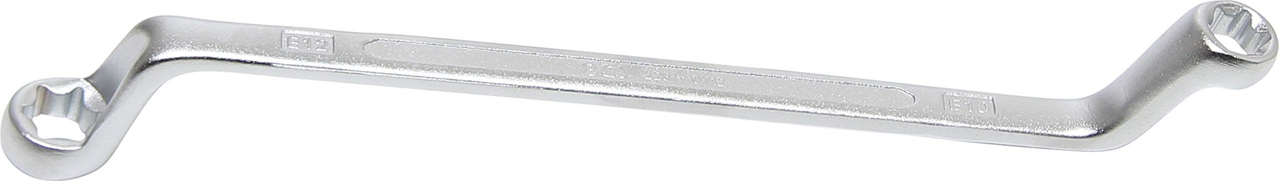 BGS 2281-10X12 | Double Ring Spanner with E-Type Ring Heads | offset | E10 x E12