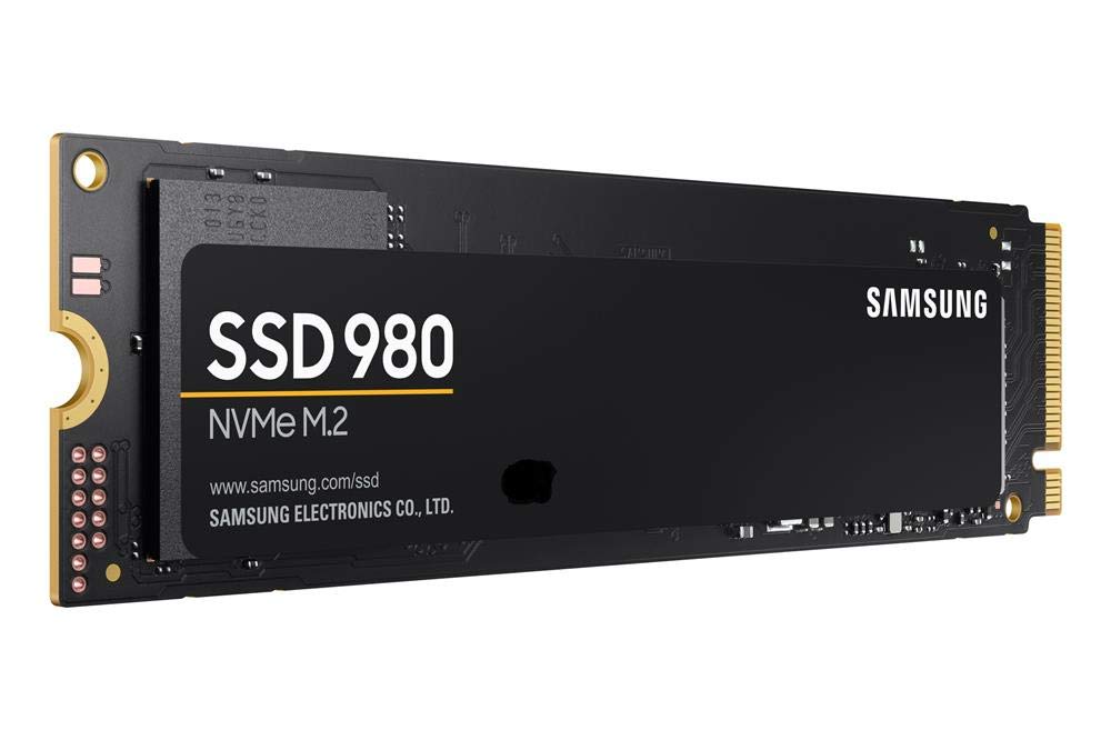 SAMSUNG 980 SSD 500GB PCle 3.0×4, NVMe M.2 2280, Internal Solid State Drive, Storage for PC, Laptops, Gaming and More, HMB Technology, Intelligent Turbowrite, Speeds up-to 3,500MBs, MZ-V8V500BAM.