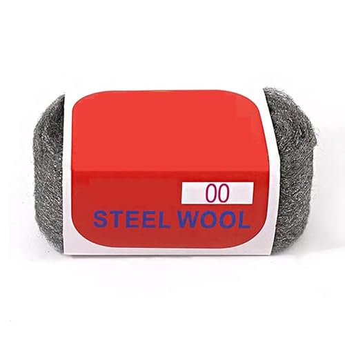 Edelstahlwolle Länge 3m/10ft 1Stk Flexibilität für Möbel Auto Steinkunst Glas Metall Polieren und Schleifen-00#