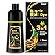 Black Hair Dye Shampoo Haarfarbe Schwarz haarfärbeshampoo 3in1 für Männer und Frauen, Haarfarbe Shampoo Gegen Graue Haare Hair Color Shampoo