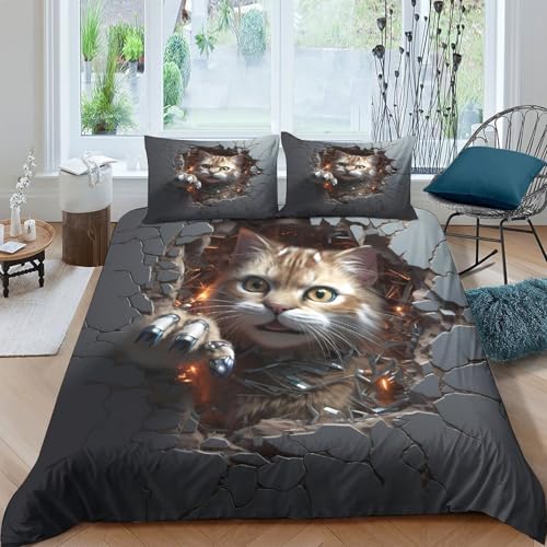 Parure de lit veau hypoallergénique microfibre douce - 4