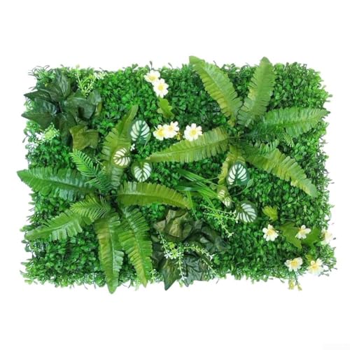 Gdfnmogo Grüner Kunstrasen, quadratisch, Kunststoff, Rasenteppich, für Innen- und Außenbereich, Wanddekoration für Garten, Balkon, Terrasse, Display 40 x 60 cm, 50 x 50 cm (#1) Gdfnmogo Grüner Kunstrasen, quadratisch, Kunststoff, Rasenteppich, für Innen- und Außenbereich, Wanddekoration für Garten, Balkon, Terrasse, Display 40 x 60 cm, 50 x 50 cm (#1)
