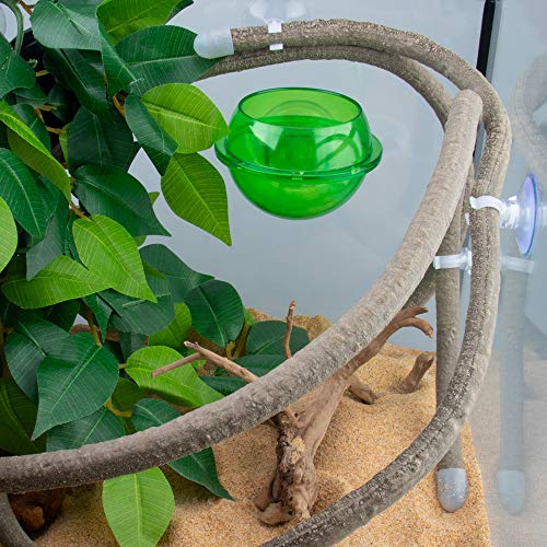 Eonmir 8-Foot Reptile Vines, Flexible Jungle Climber Long Vines Habitat Decor For Climbing, Chameleon, Lizards, Gecko (Thin Vines) #TOP5