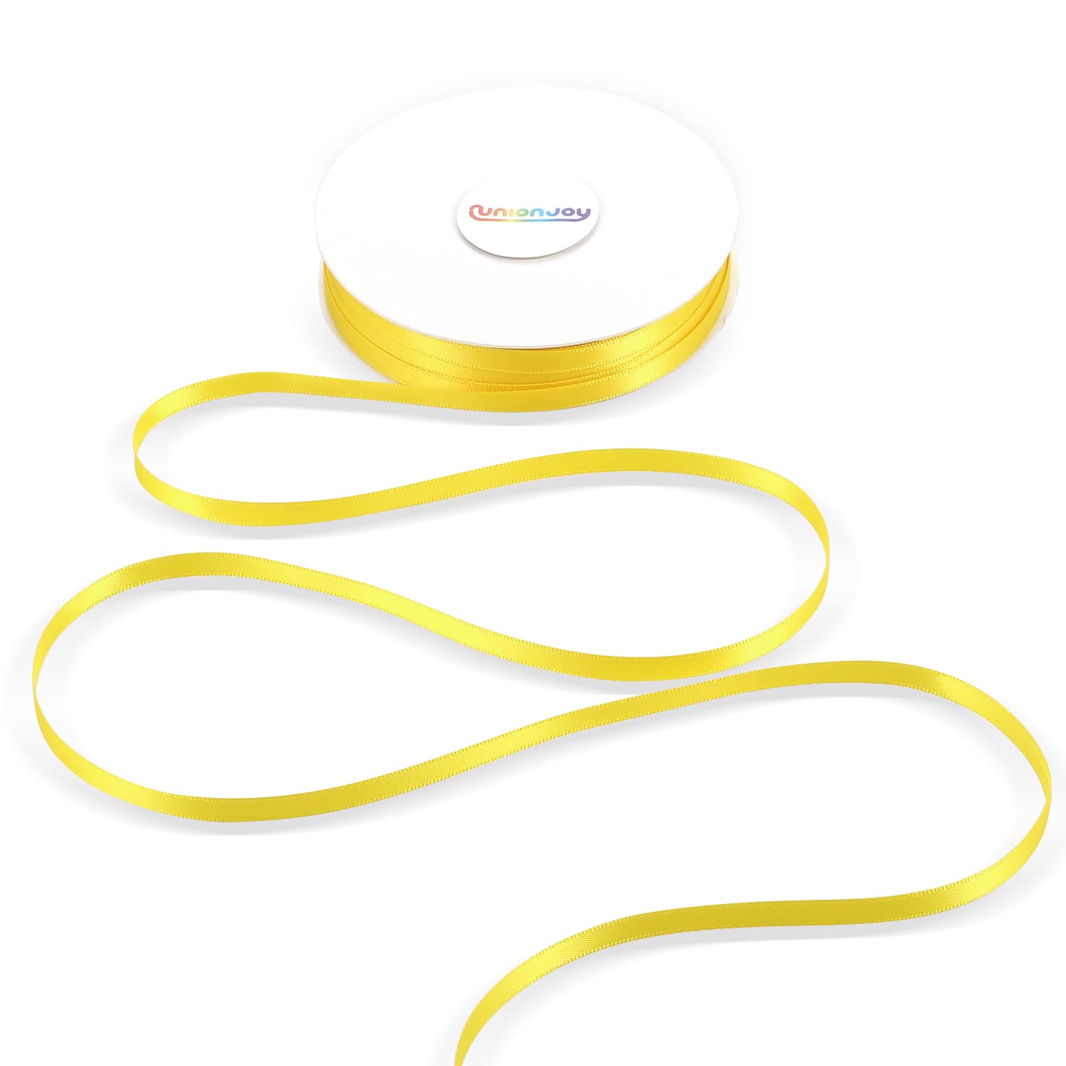 Maize Yellow Satin Ribbon - 1.5 Inch X 50 Yards Double Faced For Crafts & Weddings - View #7