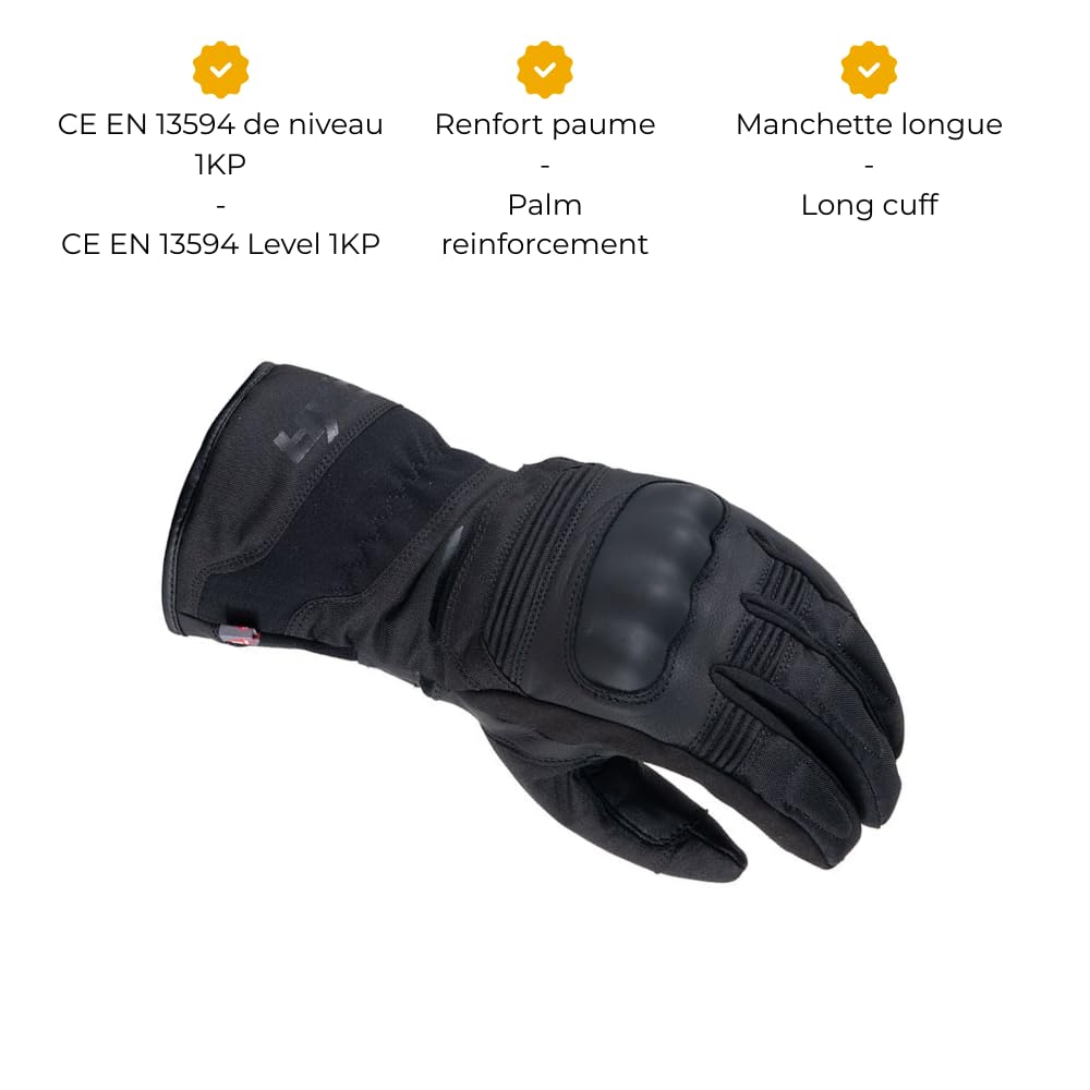 Gants TEKAPO WARM homme Homologué 1KP hiver Longue S