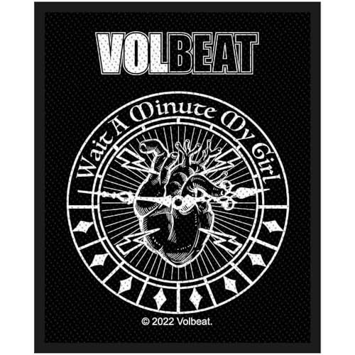 Volbeat Woven Patch Wait A Minute My Girl Nouveau Officiel Noir