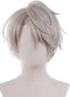 コスプレウィッグ 耐熱 かつら アニメ コスチューム小物 パーティー イベント 仮装 コスチュム ウィッグネット付き (甲斐田晴)