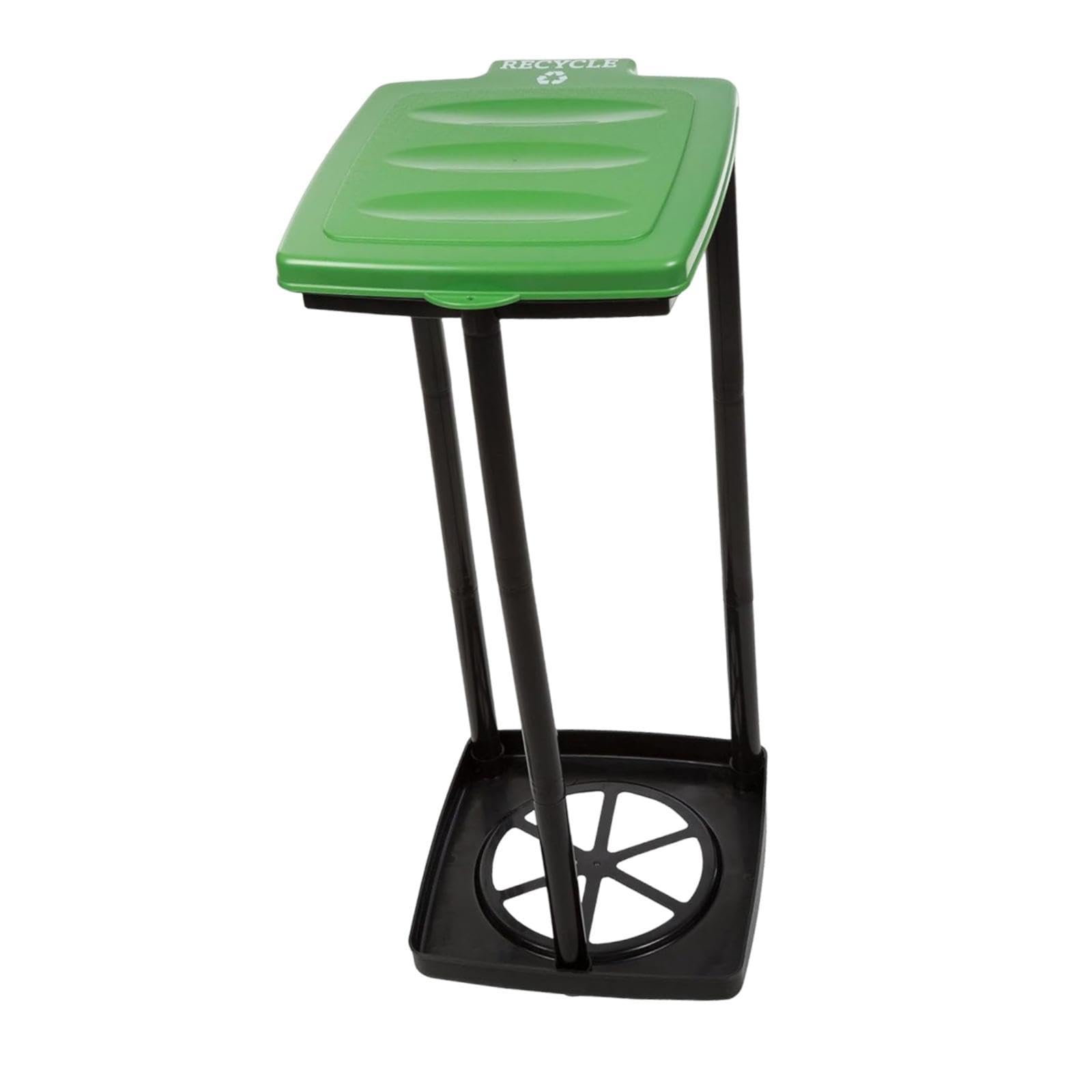 Support de sac poubelle vert Sharplace pour cuisine et camping