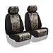 Coverking Front 50/50 Bucket Custom Fit Seat Cover for Select Buick Rendezvous Models - Neosupreme Camo Real Tree (Xtra with Black Sides)