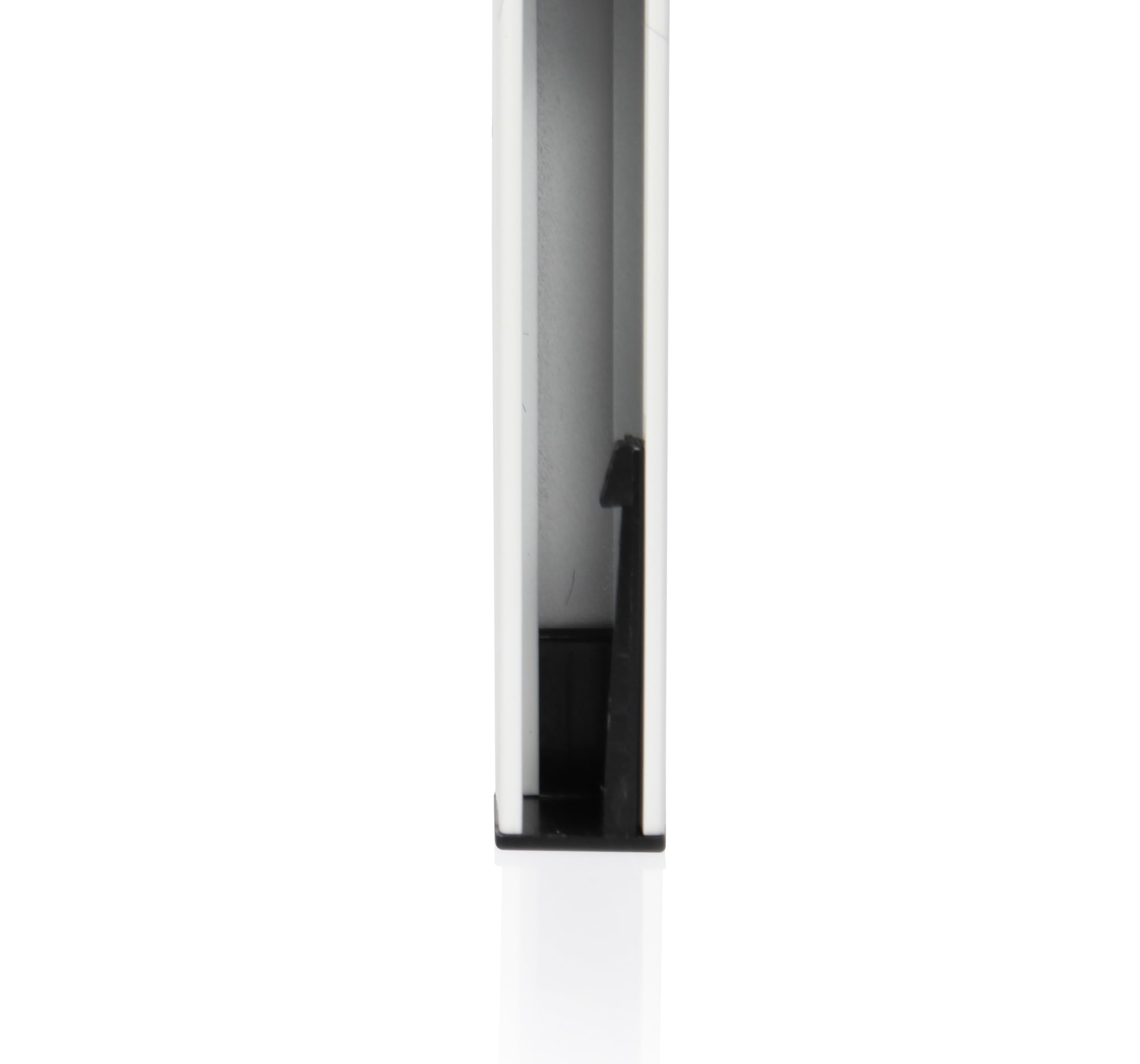 Store moustiquaire fenêtre alu recoupable (largeur x hauteur) -protection insecte ajustable (Blanc, 1250 mm x 1600 mm)