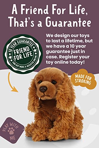 Living Nature Cockerspaniel, realistisches weiches kuschliges Hundespielzeug, 22cm, Unbekannt