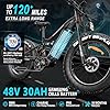 FREESKY 2000W Electric Bike with BAFANG Motor & 48V 30Ah Battery, 35MPH Max Speed, 120 Miles Range, Full Suspension Mountain Ebike, 26" Fat Tires, Hydraulic Brakes with Basket&Accessory Kits #2