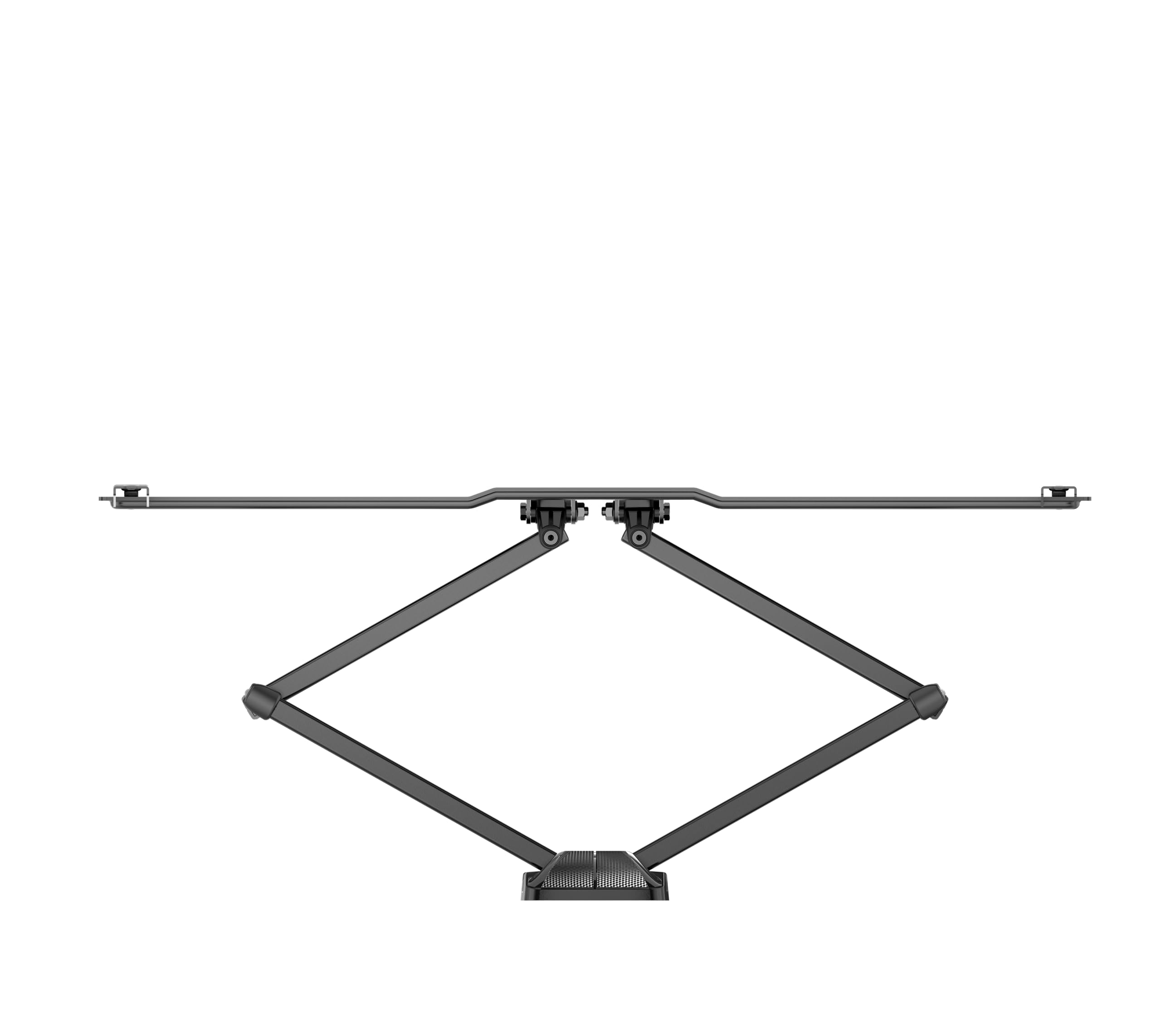 Meliconi FLATSTYLE FDRP600, Supporto TV Parete a Doppio Braccio e Doppia Inclinazione, Staffa per TV a Schermo Piatto da 40" a 82", Attacco VESA 300-400-600x400, Portata 45 Kg, Nero | Doppia Inclinazione, Staffa TV 40" a 82", Attacco VESA 300-400-600x400,