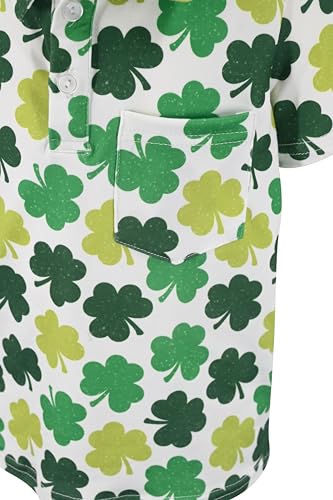 Image of Unique Baby Moisture Wicking Kids Polo Shirts for Toddler Boys Polo Shirt