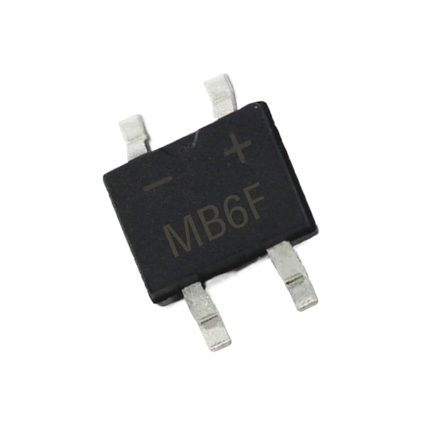 100Pcs MB6F SMD Bridge Rectifier SOP-4 Stack 0.8A/600V