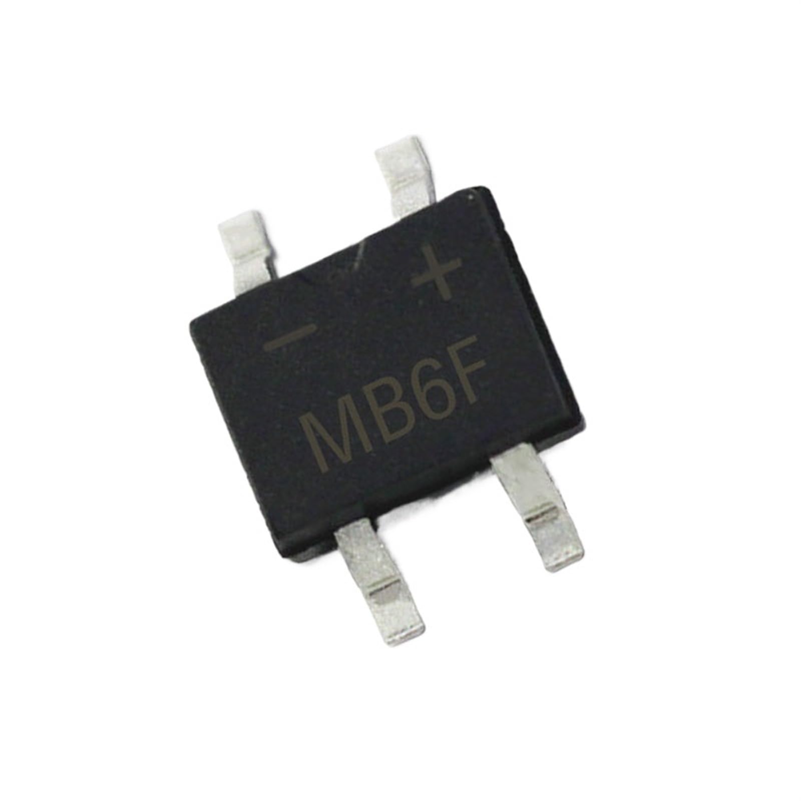 GJEXXPTST 100Pcs MB6F SMD Bridge Rectifier SOP-4 Stack 0.8A/600V