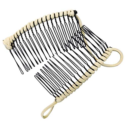 Banana Clips Hair, No Crease Hair Clips for Thick Hair Women, Vintage Hair Clip Stretch Banana Clip for Naturally Curly Hair (2 Pcs)