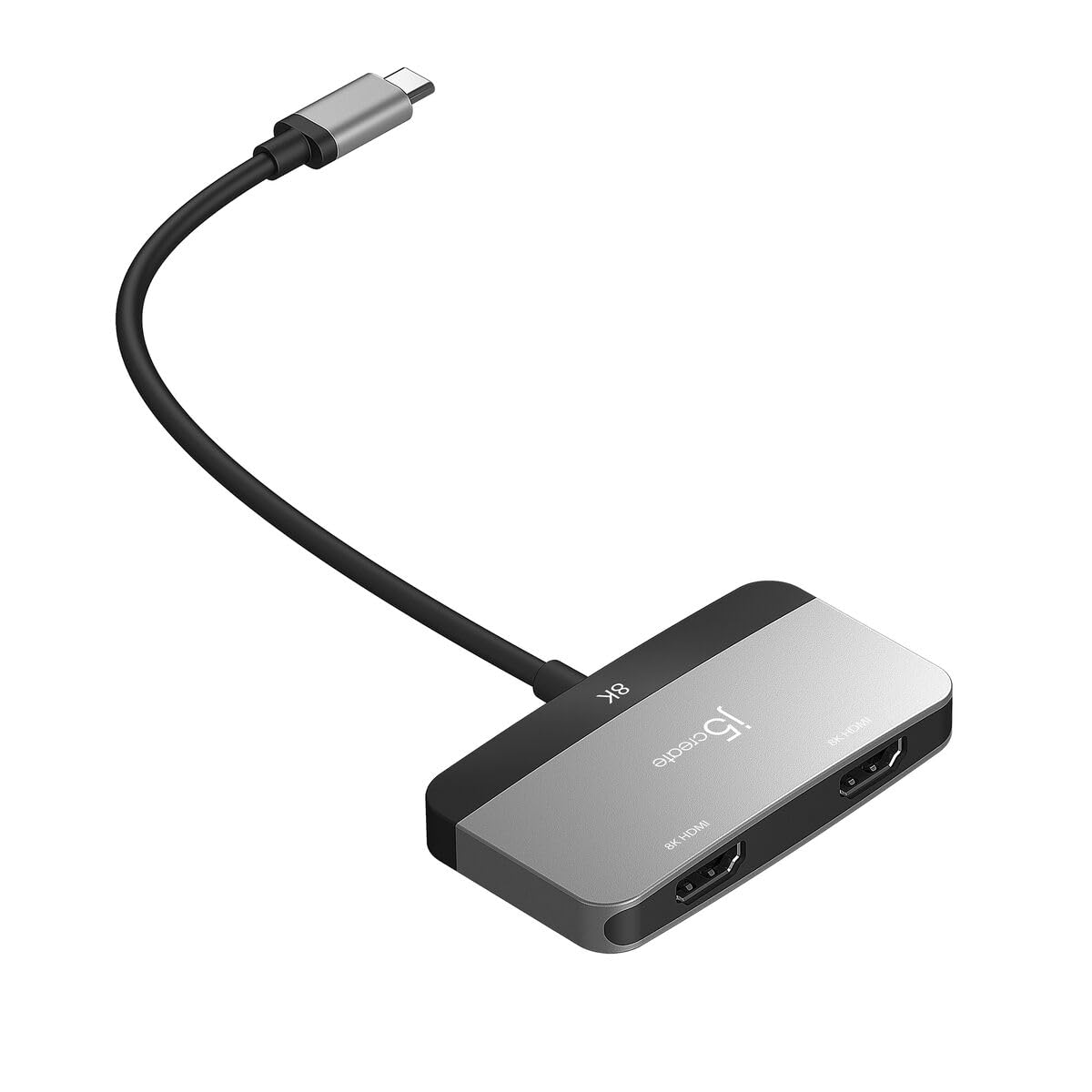 J5create 8K Usb-C To Dual Hdmi Display Adapter