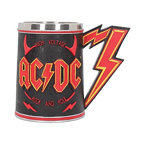Image of Nemesis Now ACDC Tankard Black