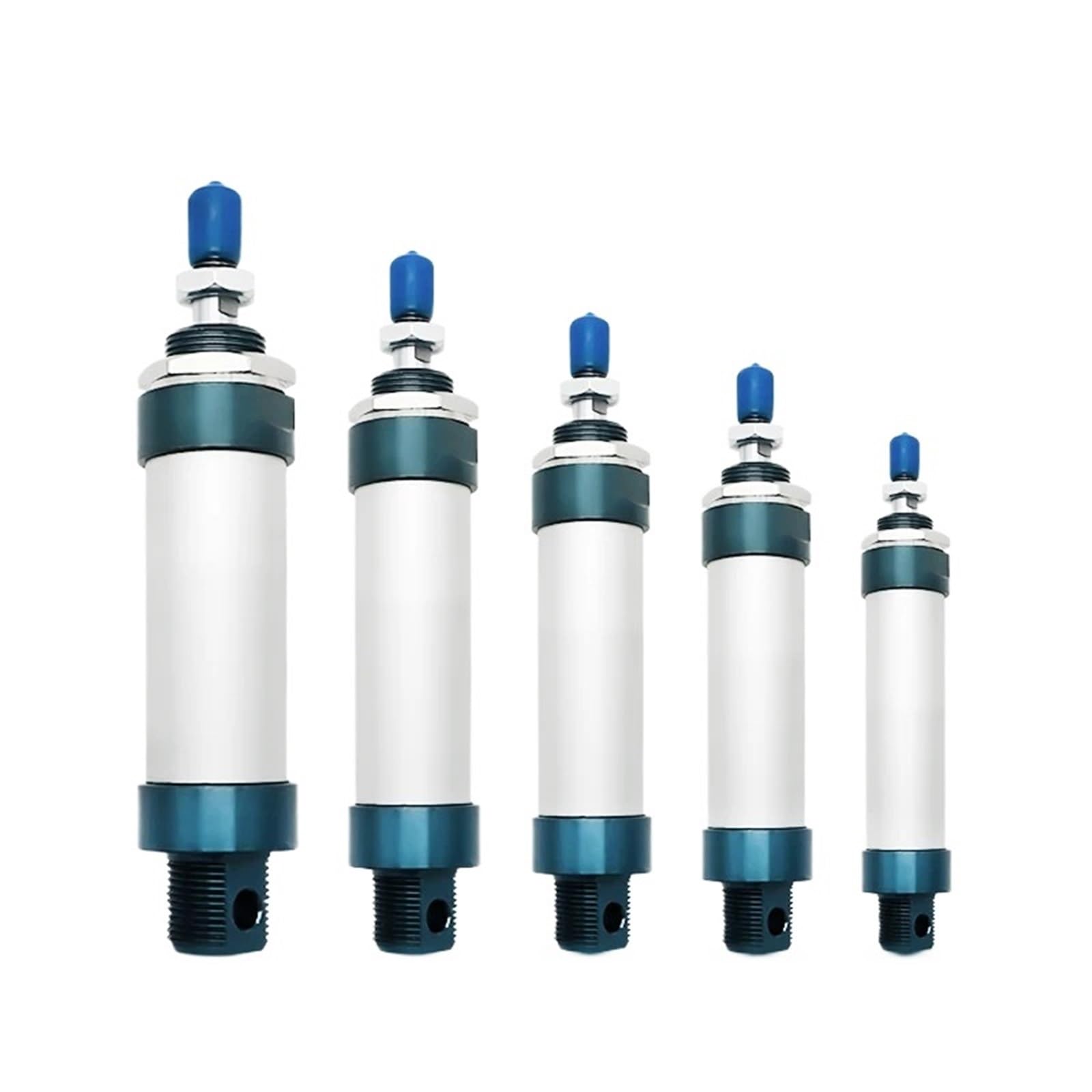 1 stücke Serie Mini Pneumatische Zylinder Bohrung mit 16/20/25/32/40mm Hub mit 25/50/75/100/200/300 Einzel L(100mm Stroke,Bore 25mm)