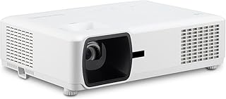 ViewSonic LS610WH, Proyector Empresarial/Educativo de Alta Luminosidad LED WXGA de 4,000 Lúmenes ANSI