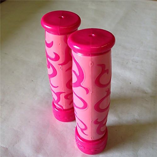 Miniatura 3 de HK- FIRE Gel Style H Grips color rosa compatible con ATV QUAD WATERCRAFT ATV RECON Kawasaki Brute Force Prairie ATV BRUIN GRIZZLY KODIAK (7/8