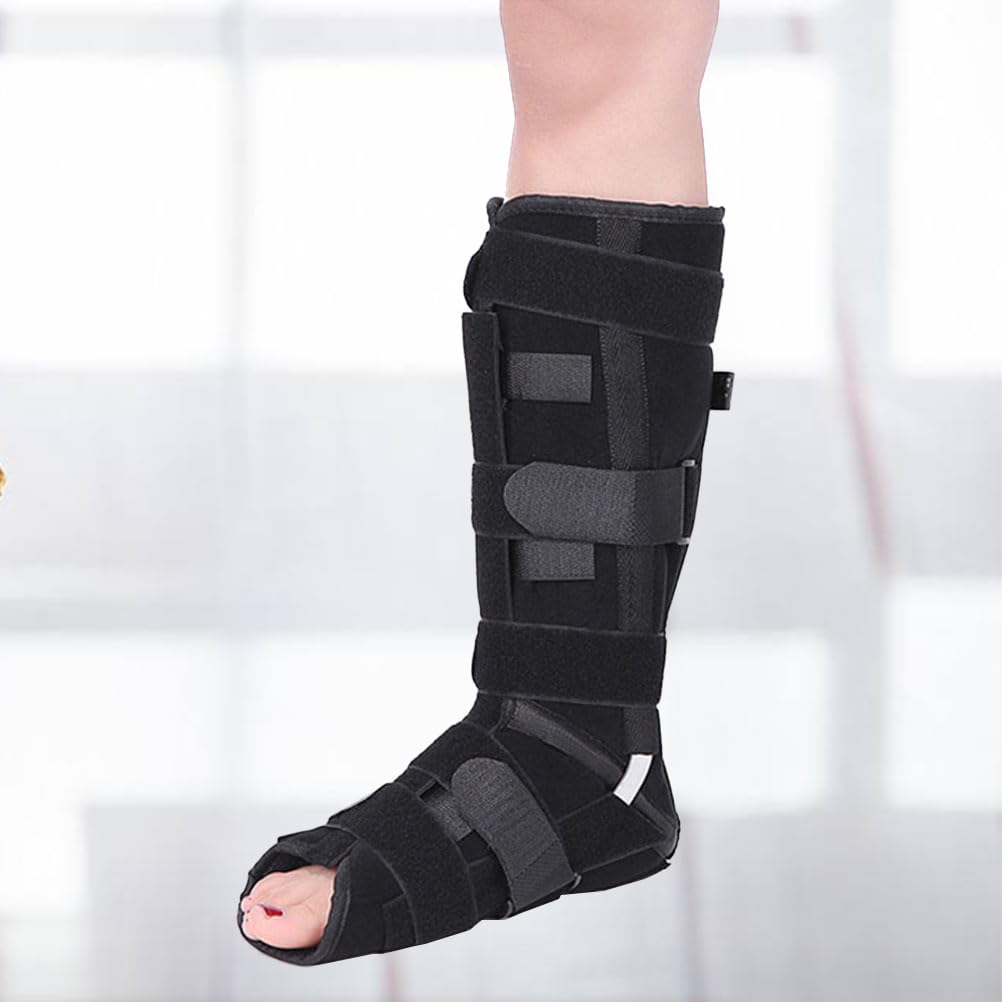 LIOOBO Chevillère médicale orthopédique en plâtre - Chaussure de randonnée médicale orthopédique - Support de cheville - Attelle de pied pour soulager la douleur