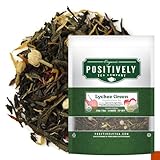 Organic Lychee Green Tea, Loose Leaf Tea, Positively Tea LLC. (1 LB.)