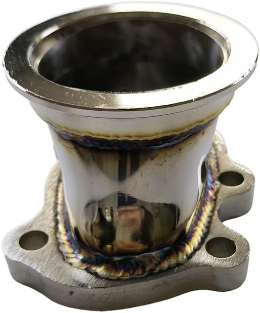 Turbo Down GT25 GT28 T25 T28 5 Bolt Flange to 2.5" Inch 63mm V band Adapter